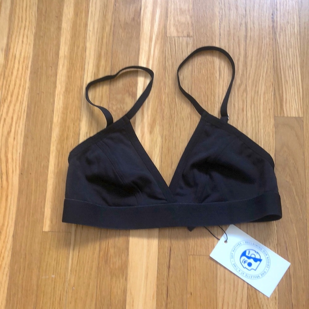 NWT SHY NATIVES Cotton Bra, XS